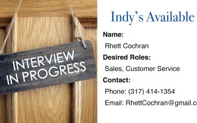 Indy’s Available – Meet Rhett Cochran